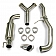 Corsa Performance Exhaust Sport Cat Back System - 14185BLK