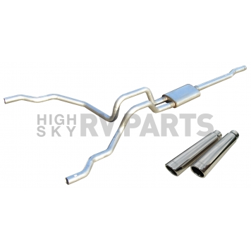Pypes Exhaust Violator Series Cat-Back System - SFT16V
