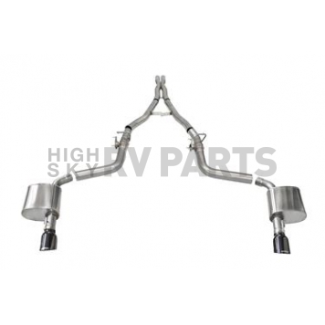 Corsa Performance Exhaust Xtreme Cat Back System - 21072BLK