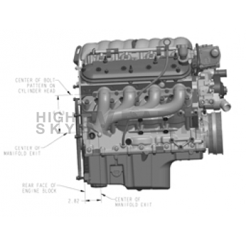 Hooker Headers Exhaust Manifold - 8501HKR-1