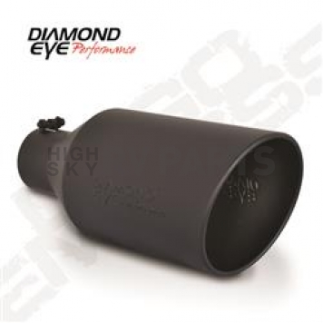 Diamond Eye Performance Exhaust Tail Pipe Tip - 5818BRA-DEBK