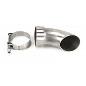Dougs Headers Exhaust Turndown Tip - DEC225ATD