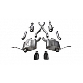 Corsa Performance Exhaust Sport Sound Level Cat Back System - 14980BLK