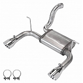 Pypes Exhaust Axle Back System - SJJ24S