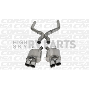 Corsa Performance Exhaust Sport Axle Back System - 14323-1