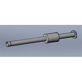 Corsa Performance Exhaust Pipe Resonator Delete - 14840