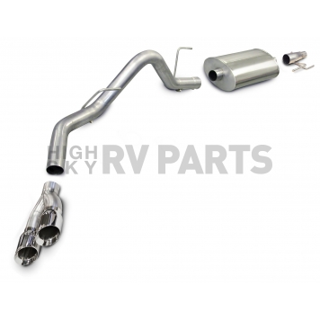 Corsa Performance Exhaust Sport Cat Back System - 14392BLK-1