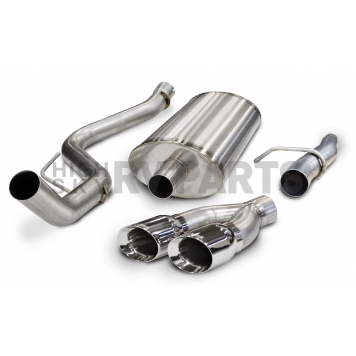 Corsa Performance Exhaust Sport Cat Back System - 14393BLK-2