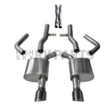 Corsa Performance Exhaust Xtreme Cat Back System - 21004BLK