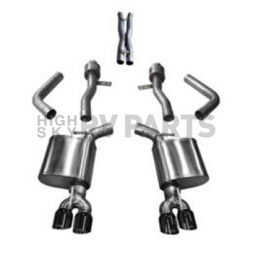 Corsa Performance Exhaust Sport Cat Back System - 21005BLK
