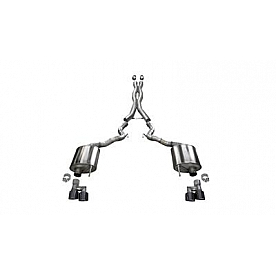 Corsa Performance Exhaust Xtreme Cat Back System - 21048BLK