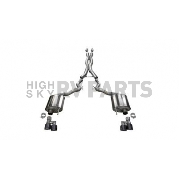 Corsa Performance Exhaust Xtreme Cat Back System - 21048BLK