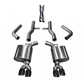 Corsa Performance Exhaust Xtreme Cat Back System - 21006BLK