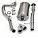 Corsa Performance Exhaust Sport Cat Back System - 14914BLK