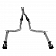 Flowmaster Exhaust Outlaw Cat Back System - 817788