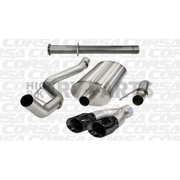 Corsa Performance Exhaust Cat Back System - 14760BLK