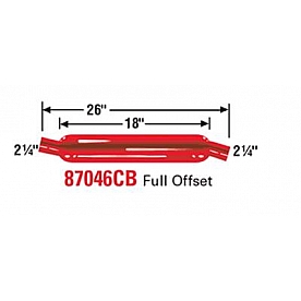 Cherry Bomb Glass Pack Exhaust Muffler - 87046CB
