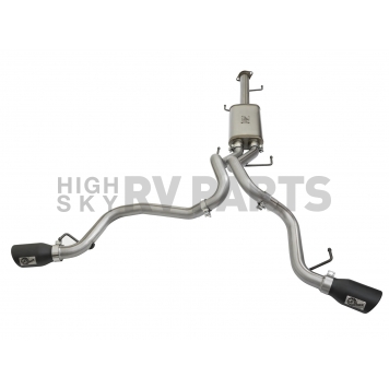 AFE Exhaust Mach Force XP Cat Back System - 49-46029-B-1