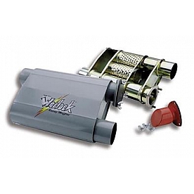 Flow Tech Warlock Bypass Exhaust Muffler - 50522FLT