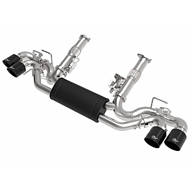 AFE Exhaust Mach Force XP Cat Back System - 49-34124-B