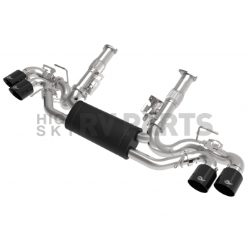 AFE Exhaust Mach Force XP Cat Back System - 49-34124-B