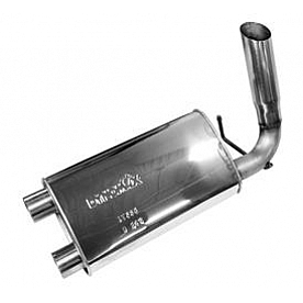 Dynomax Ultra Flo Welded Exhaust Muffler - 17558