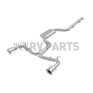 AFE Exhaust Mach Force XP Cat Back System - 49-36422-P