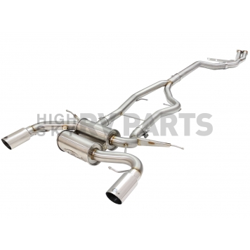 AFE Exhaust Mach Force XP Cat Back System - 49-36328-P