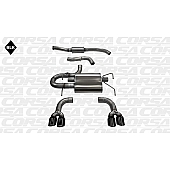 Corsa Performance Exhaust Sport Cat Back System - 14862BLK