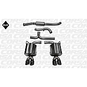 Corsa Performance Exhaust Sport Cat Back System - 14863BLK