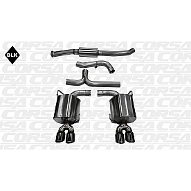 Corsa Performance Exhaust Sport Cat Back System - 14863BLK