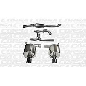 Corsa Performance Exhaust Sport Cat Back System - 14865BLK