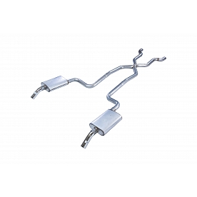 Pypes Exhaust Crossmember-Back System - SCC10R