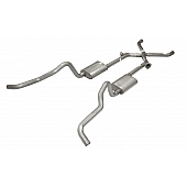 Pypes Exhaust Crossmember-Back System - SGC17V