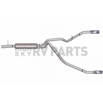 Gibson Exhaust Split Rear Cat Back System - 69129