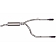 Gibson Exhaust Split Rear Cat Back System - 6565