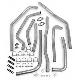 Hooker Headers Exhaust Competition Back System - 16562HKR