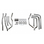 Hooker Headers Exhaust Competition Back System - 16552HKR