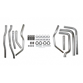 Hooker Headers Exhaust Competition Back System - 16552HKR