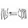 Hooker Headers Exhaust Competition Back System - 16552HKR