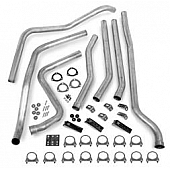 Hooker Headers Exhaust Competition Back System - 16565HKR