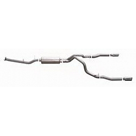 Gibson Exhaust Split Rear Cat Back System - 65631