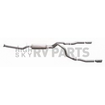 Gibson Exhaust Split Rear Cat Back System - 65631