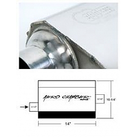Hooker Headers Aero Chamber Exhaust Muffler - 21502HKR