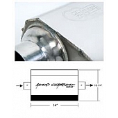 Hooker Headers Aero Chamber Exhaust Muffler - 21506HKR