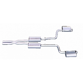 Gibson Exhaust American Muscle Car Cat Back System - 617005