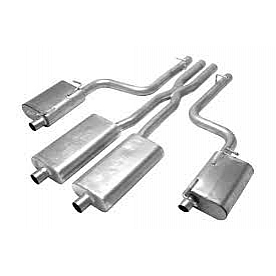 Gibson Exhaust American Muscle Car Cat Back System - 617008