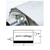 Hooker Headers Aero Chamber Exhaust Muffler - 21530HKR