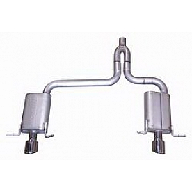 Gibson Exhaust Split Rear Cat Back System - 616521