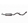 Gibson Exhaust Swept Side Cat Back System - 616575